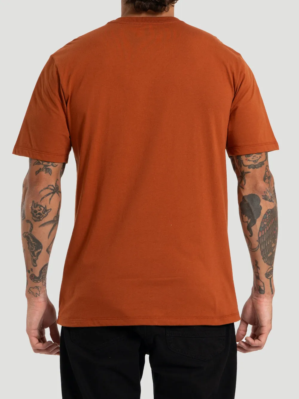 Camiseta Manga Curta Hurley Mini Icon Marrom - foto 2