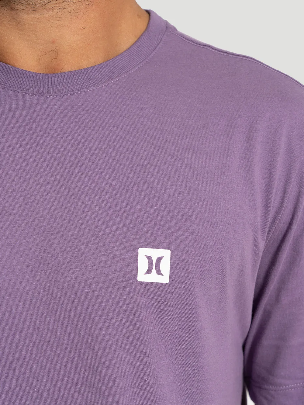 Camiseta Manga Curta Hurley Mini Icon Roxo - foto 3