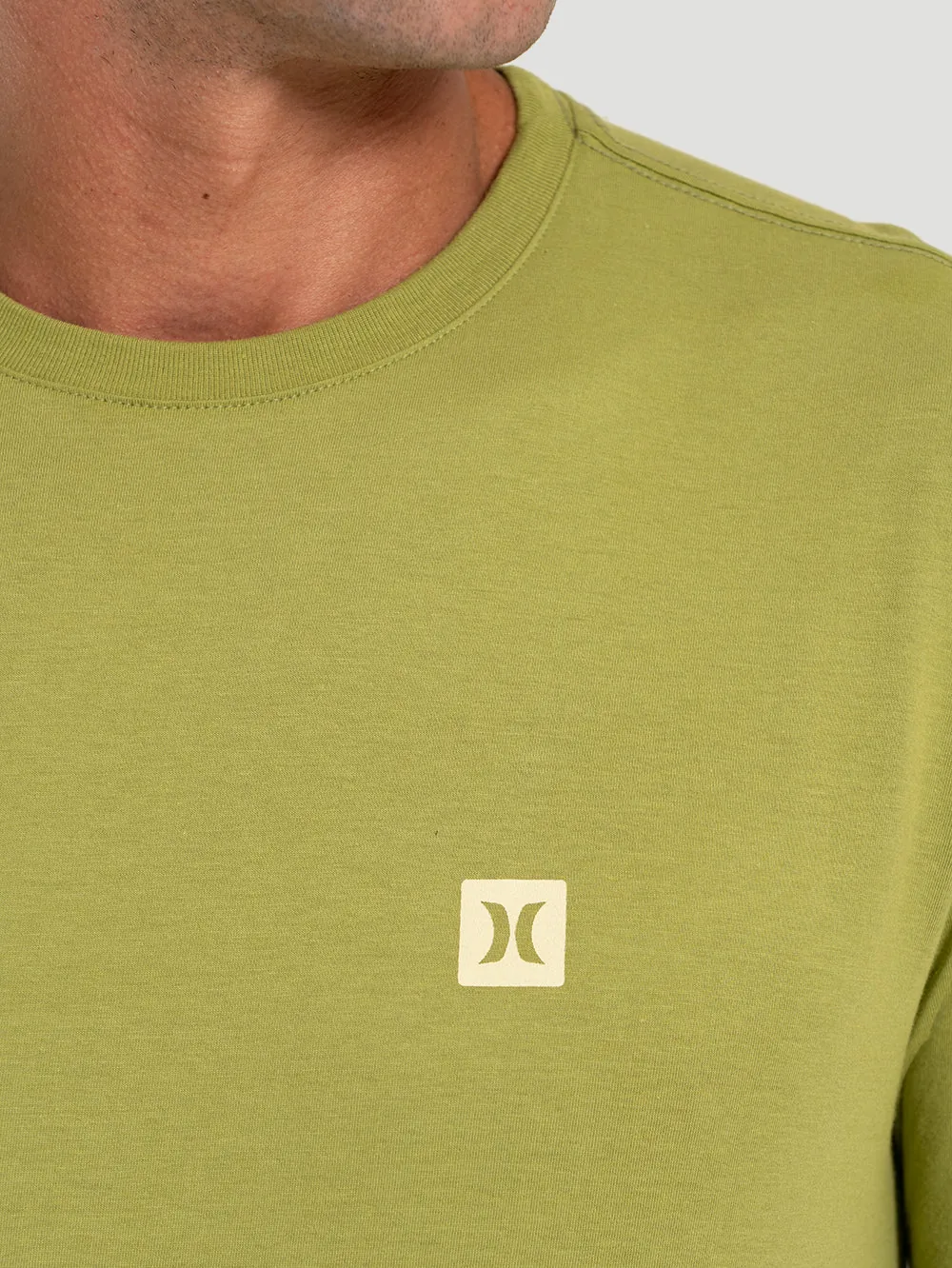 Camiseta Manga Curta Hurley Mini Icon Verde - foto 3