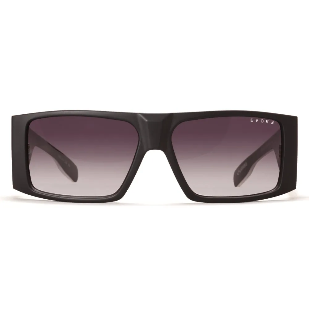 Óculos de Sol Evoke Bomber BRA10T Black Matte White Gray - foto 2