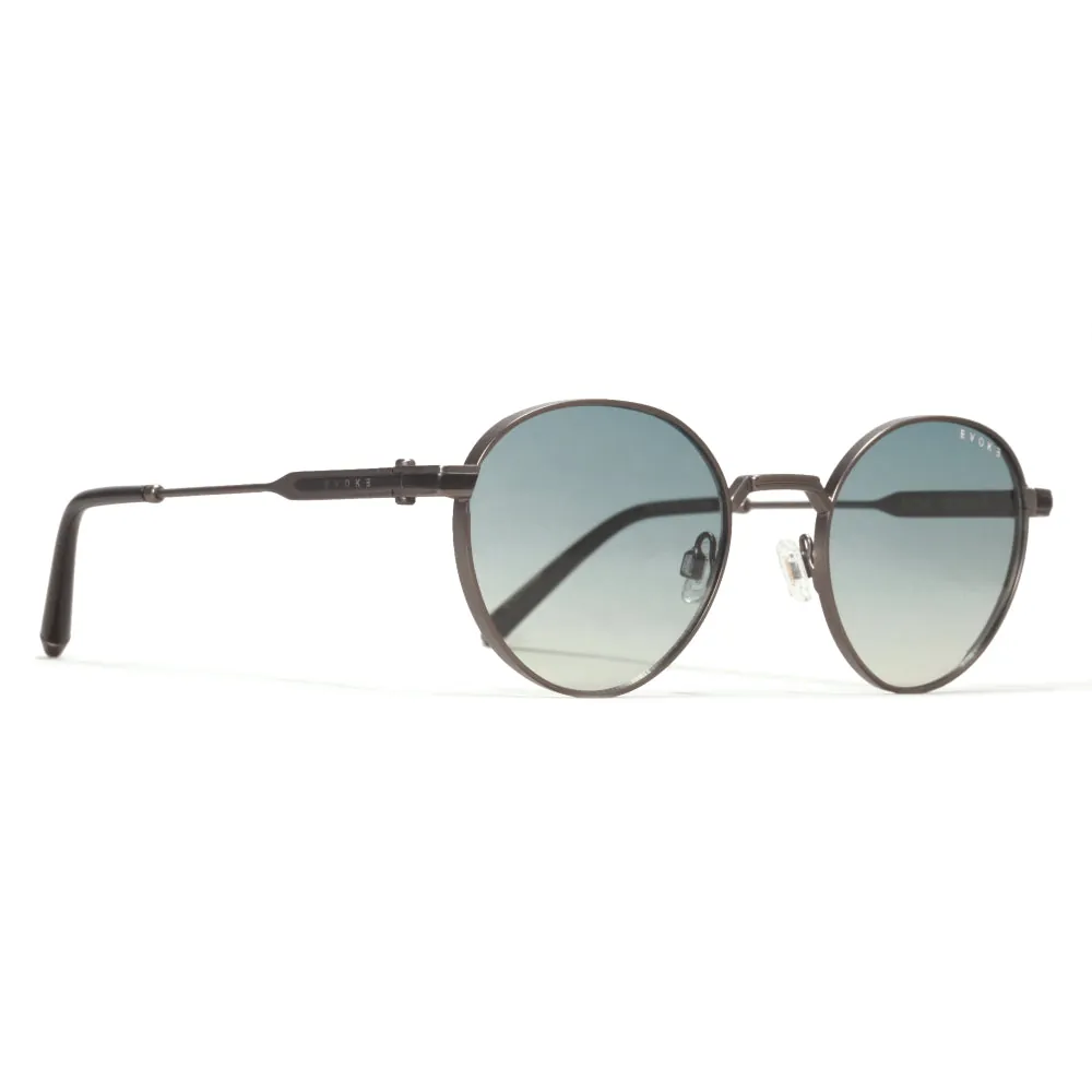 Óculos de Sol Evoke Shelby 05 02Bs Matte Gun Green Gradient - foto 1