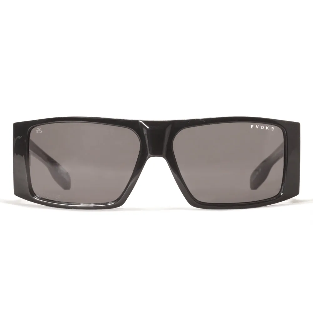 Óculos de Sol Evoke X Yago Dora Bomber YD01X Black Shine Black HD Filter - foto 2