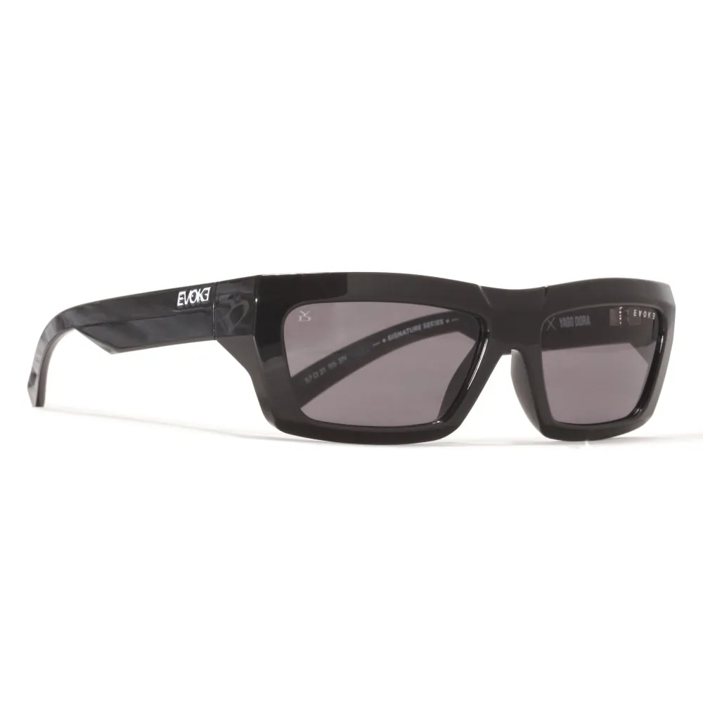 Óculos de Sol Evoke X Yago Dora Outlaw YD01X Black Shine Black HD Filter - foto 1