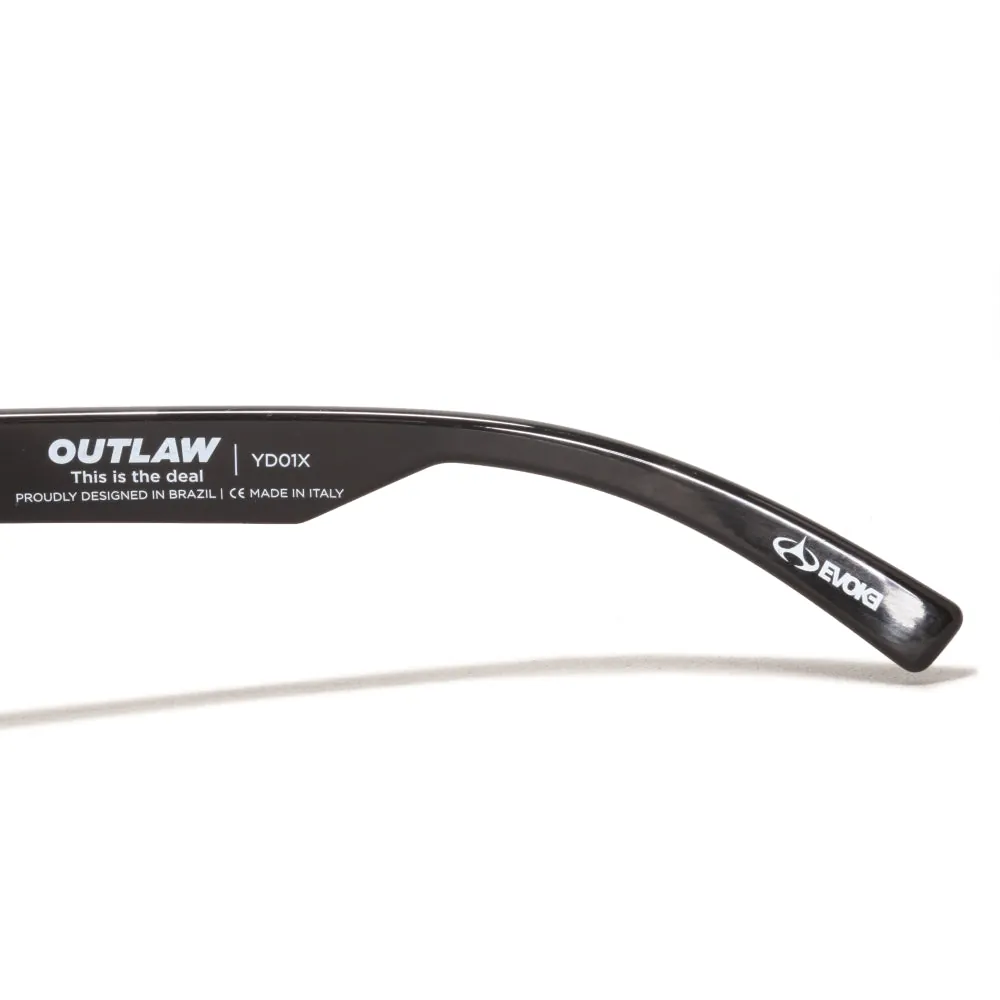 Óculos de Sol Evoke X Yago Dora Outlaw YD01X Black Shine Black HD Filter - foto 4