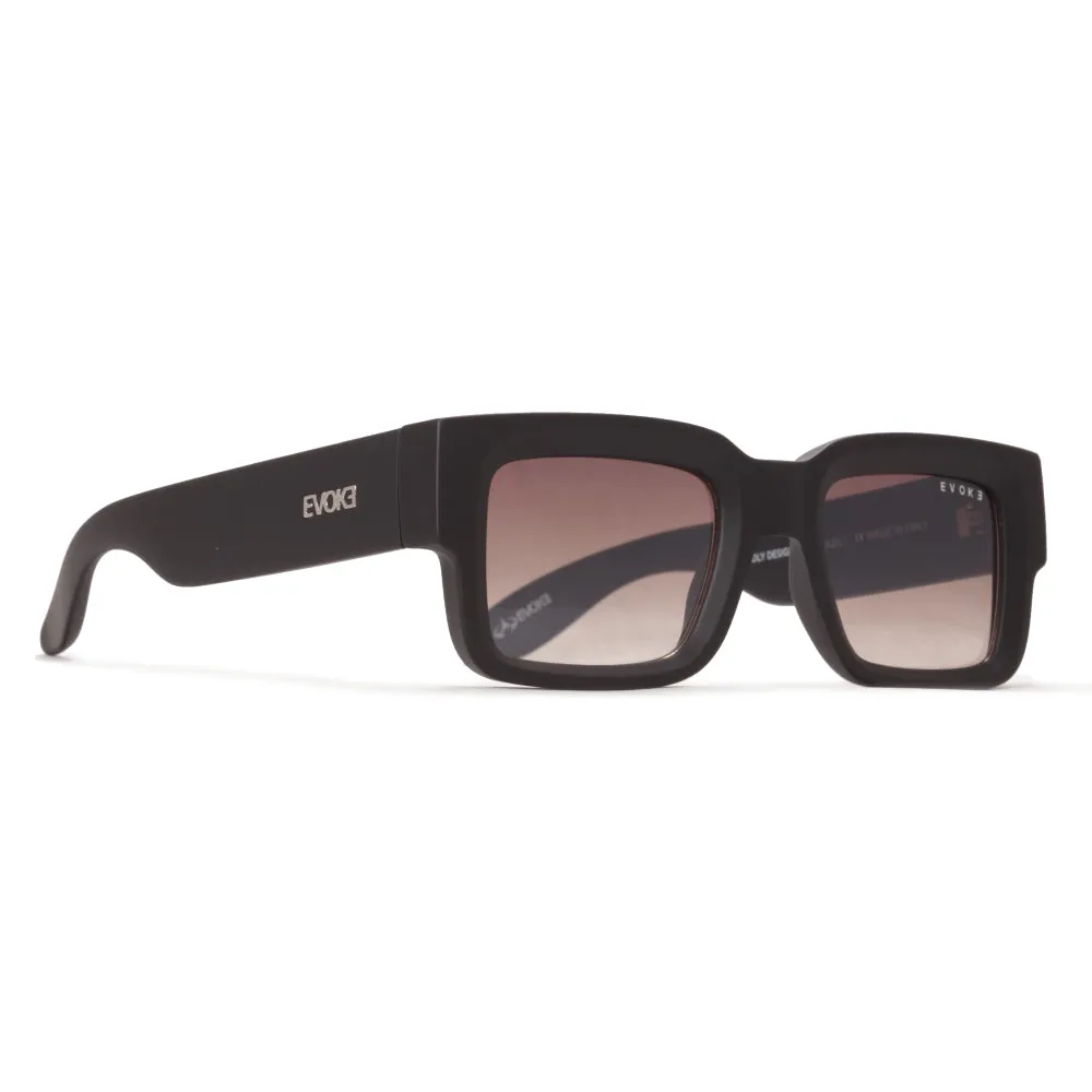 Óculos de Sol Lodown A11 Black Matte Silver Brown Gradient - foto 1