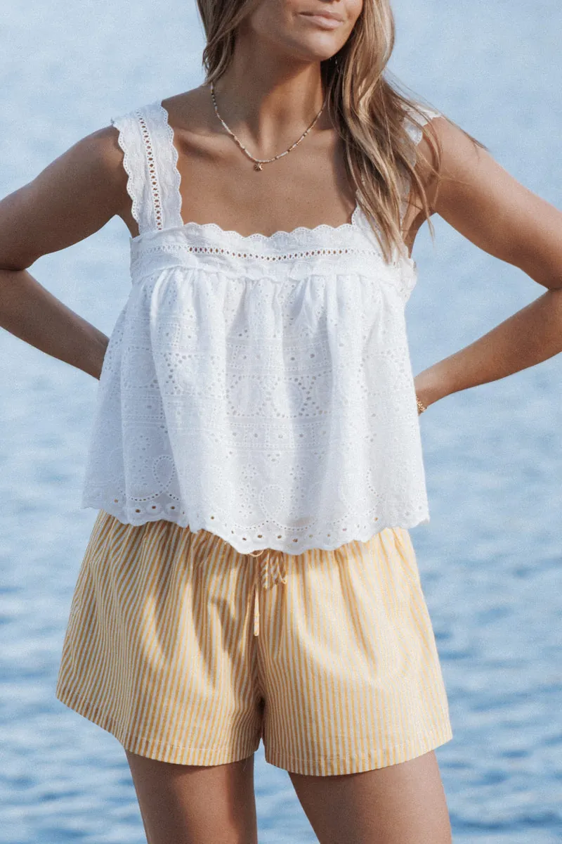 Short Mattina Mango Listrado - foto 1