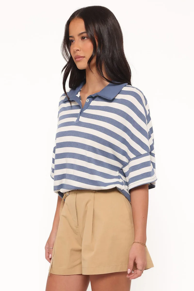 Short Plissado Alfaiataria Winona Front Long Taupe - foto 3