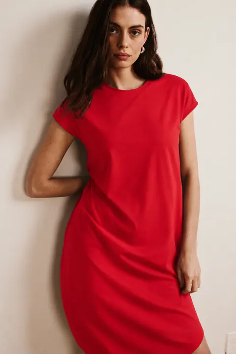 Vestido Iconic Geneva Ruby Vermelho