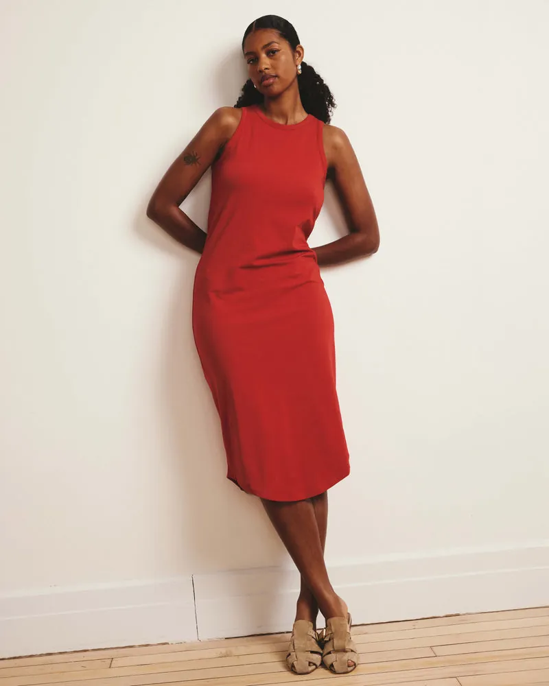 Vestido Cai High Neck Tank Ruby Vermelho - foto 2